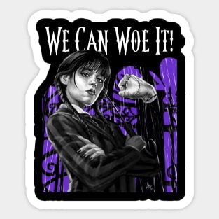 We Can Woe It! Sticker